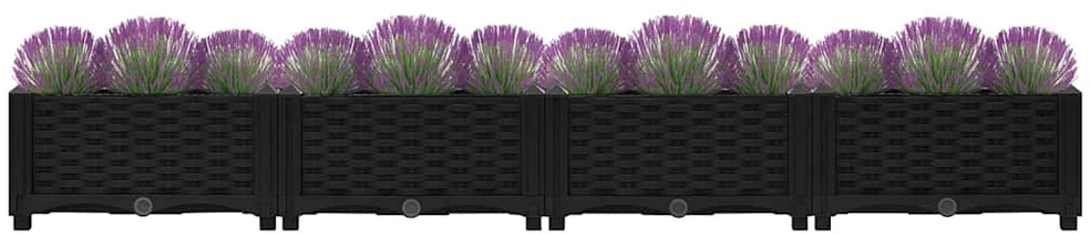 Aukštas lovelis, 160x40x23cm, polipropilenas
