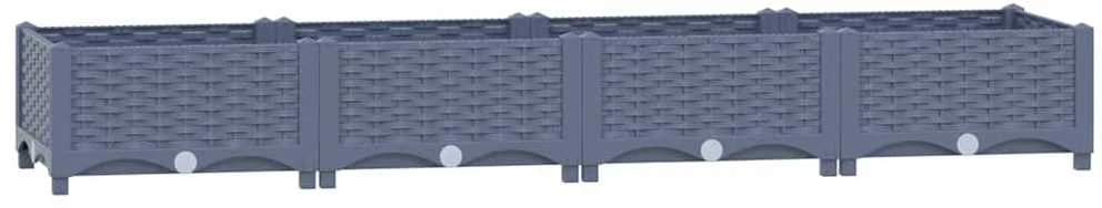 Aukštas lovelis, 160x40x23cm, polipropilenas