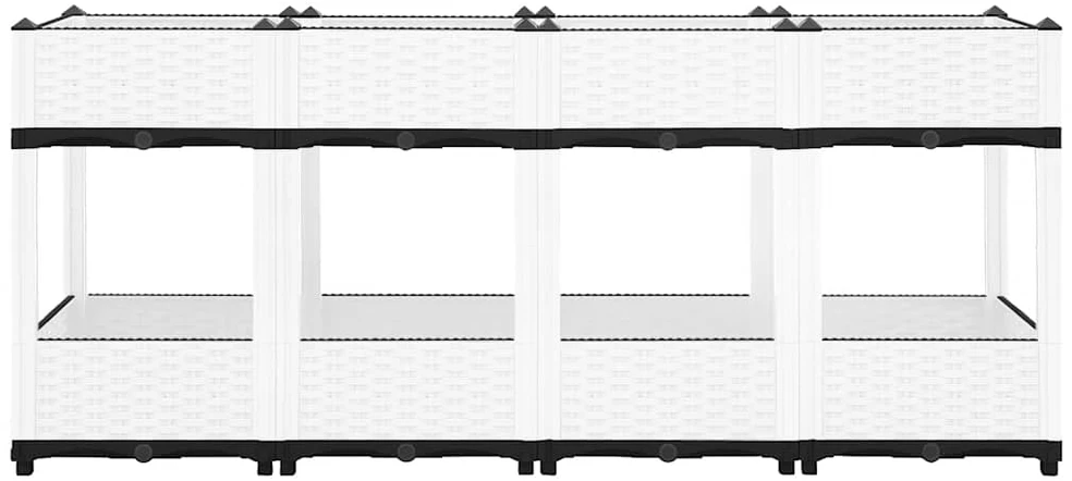 Aukštas lovelis, 160x40x71 cm, polipropilenas