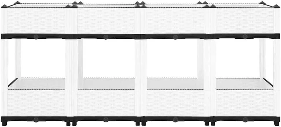 Aukštas lovelis, 160x40x71 cm, polipropilenas