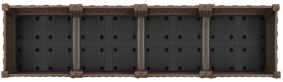 Aukštas lovelis, 160x40x71cm, polipropilenas