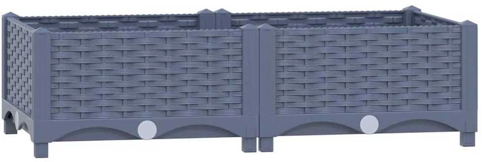 Aukštas lovelis, 80x40x23cm, polipropilenas