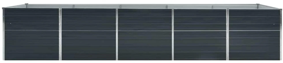 Aukštas lovelis, antracito, 400x80x45cm, galvanizuotas plienas
