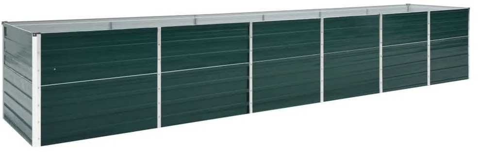Aukštas lovelis, žalias, 480x80x77cm, galvanizuotas plienas