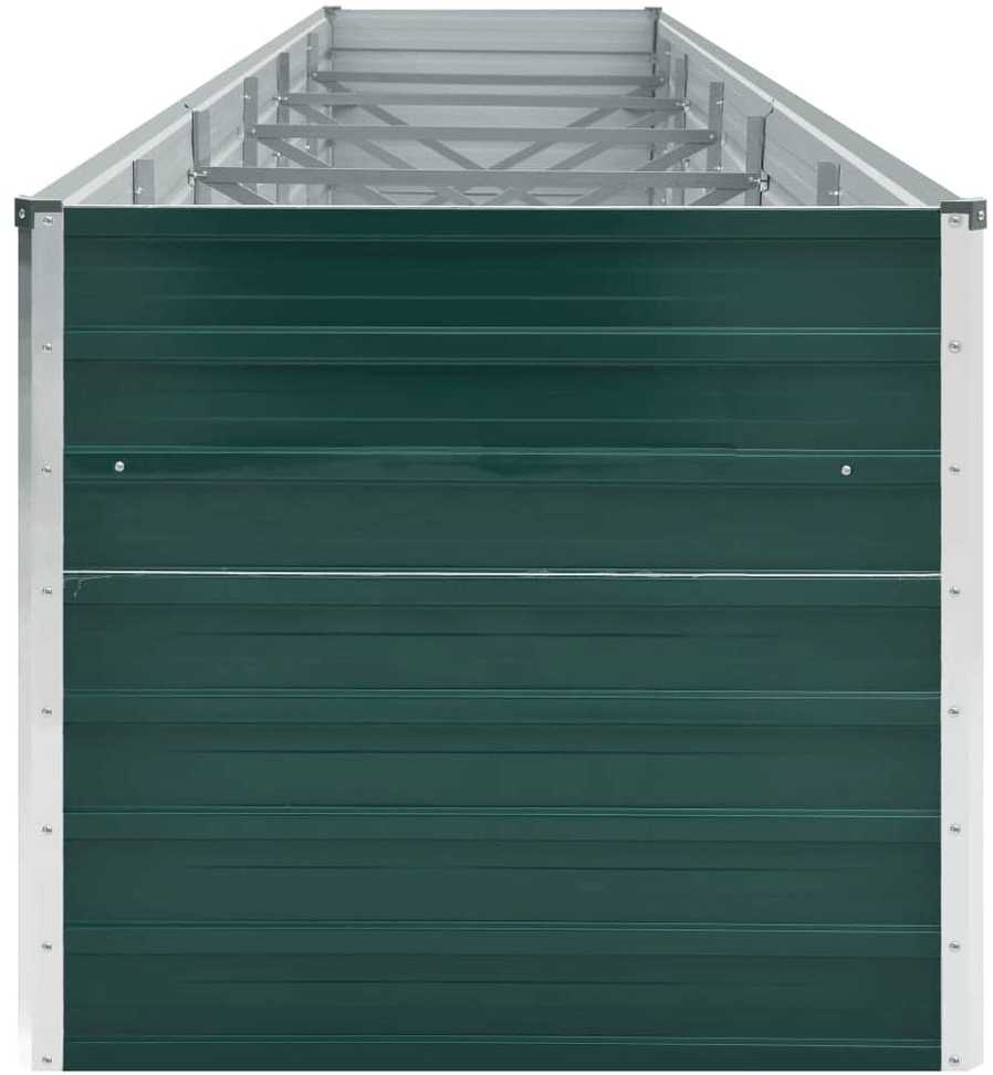 Aukštas lovelis, žalias, 480x80x77cm, galvanizuotas plienas