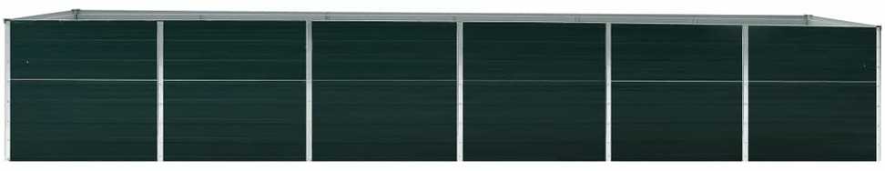 Aukštas lovelis, žalias, 480x80x77cm, galvanizuotas plienas