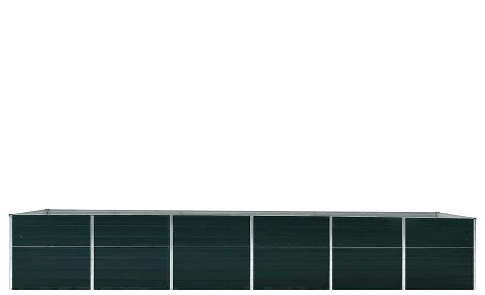 Aukštas lovelis, žalias, 480x80x77cm, galvanizuotas plienas