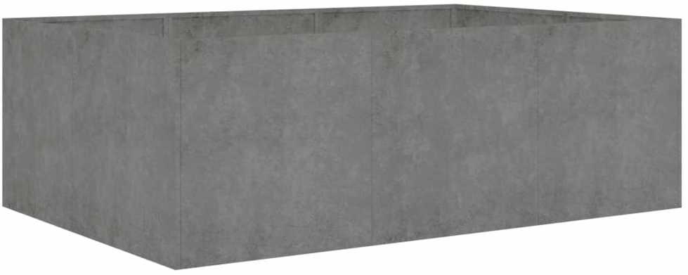 Aukštas sodo lovelis, 120x80x40cm, Corten plienas