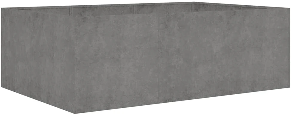 Aukštas sodo lovelis, 120x80x40cm, Corten plienas