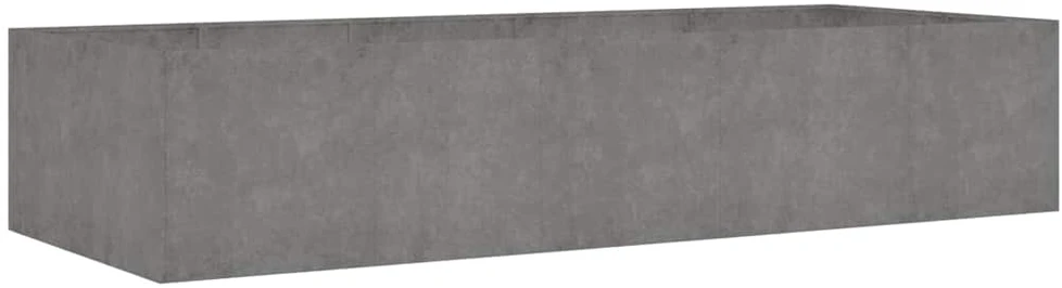 Aukštas sodo lovelis, 200x80x40cm, Corten plienas