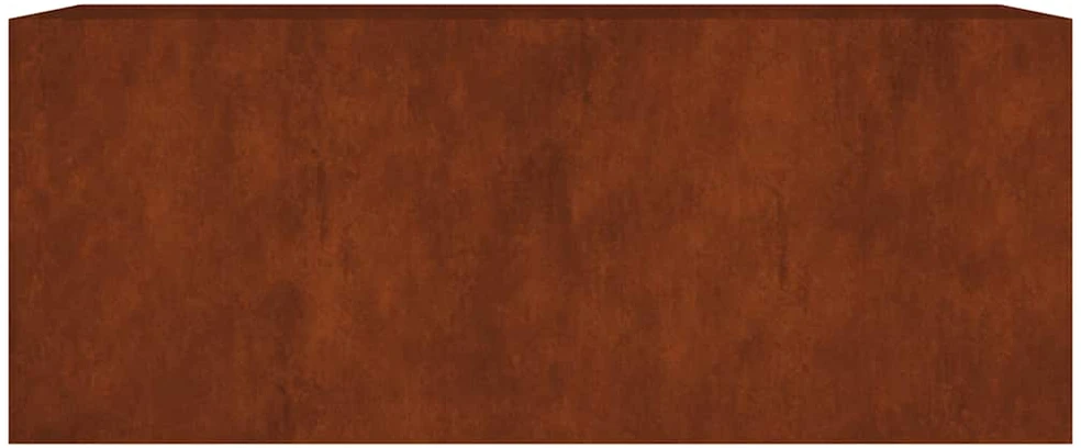 Aukštas sodo lovelis, 200x80x80cm, Corten plienas