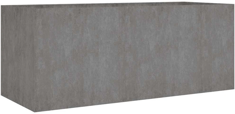 Aukštas sodo lovelis, 200x80x80cm, Corten plienas