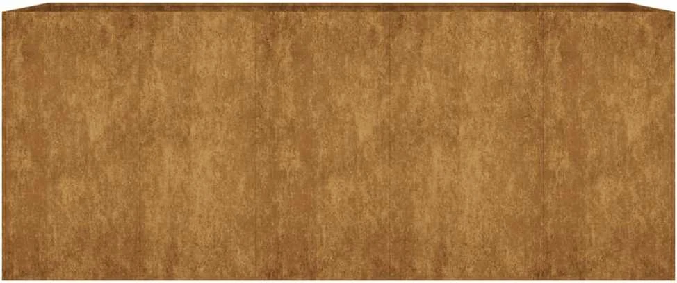 Aukštas sodo lovelis, 200x80x80cm, Corten plienas