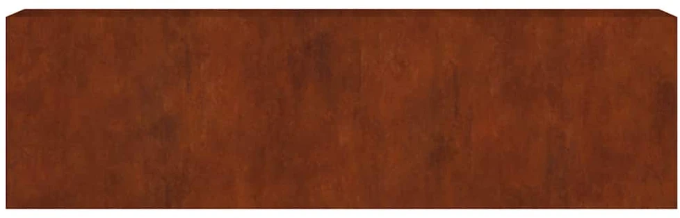 Aukštas sodo lovelis, 280x40x80cm, Corten plienas