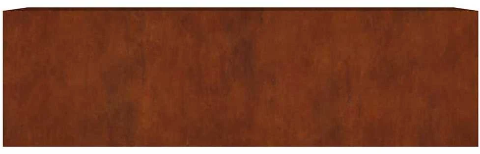 Aukštas sodo lovelis, 280x80x80cm, Corten plienas