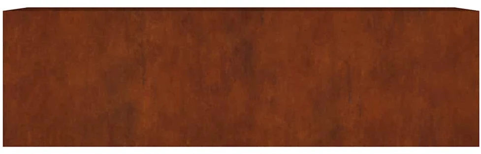 Aukštas sodo lovelis, 280x80x80cm, Corten plienas
