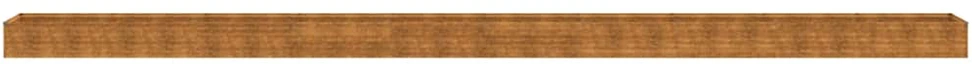 Aukštas sodo lovelis, 960x50x36cm, Corten plienas
