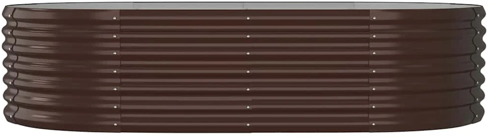 Aukštas sodo lovelis, rudas, 152x80x36cm, plienas