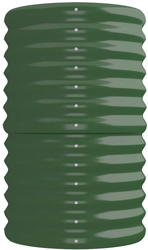 Aukštas sodo lovelis, žalias, 224x40x68cm, plienas
