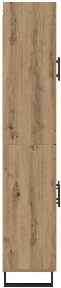 Aukštas spintelė 2 vnt. Amatininkų ąžuolas 69,5 x 34 x 180 cm