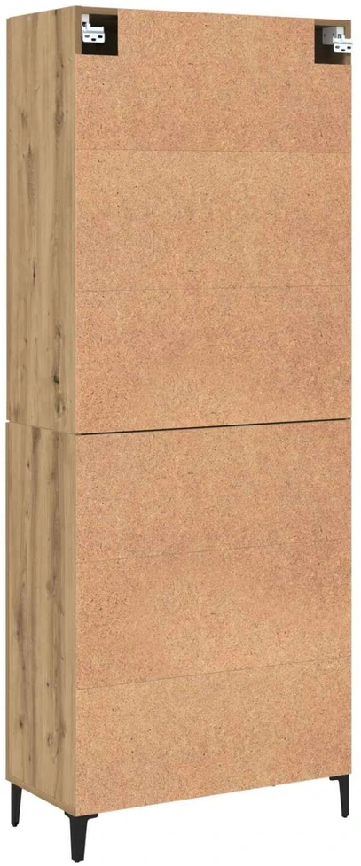 Aukštas spintelė 2 vnt. Amatininkų ąžuolas 69,5 x 34 x 180 cm