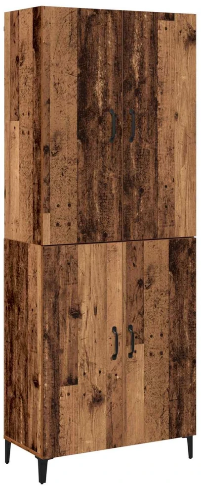 Aukštas spintelė 2 vnt. Sena mediena 69,5 x 34 x 180 cm