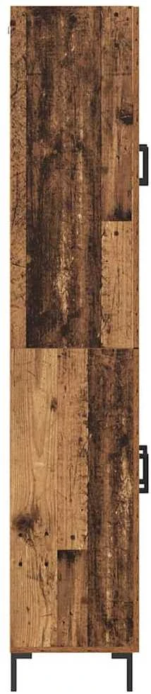 Aukštas spintelė 2 vnt. Senas medis 69,5 x 34 x 180 cm