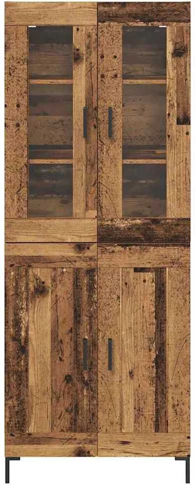Aukštas spintelė 2 vnt. Senas medis 69,5 x 34 x 180 cm