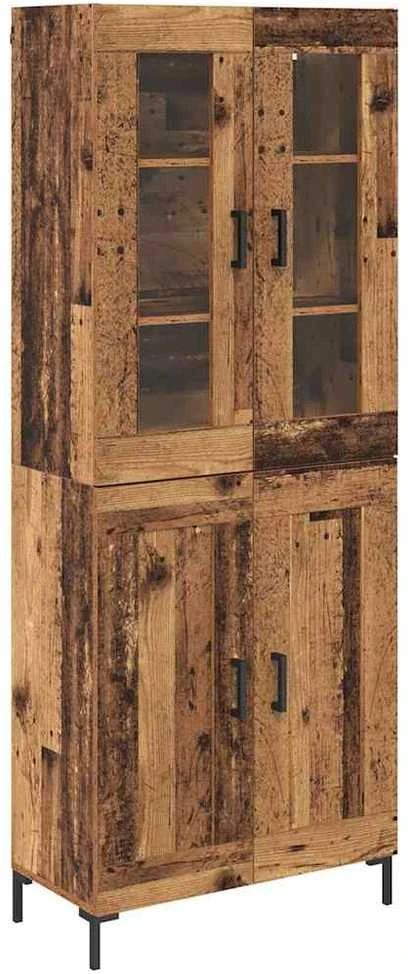 Aukštas spintelė 2 vnt. Senas medis 69,5 x 34 x 180 cm