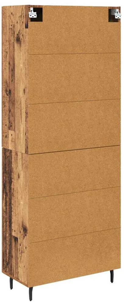 Aukštas spintelė 2 vnt. Senas medis 69,5 x 34 x 180 cm