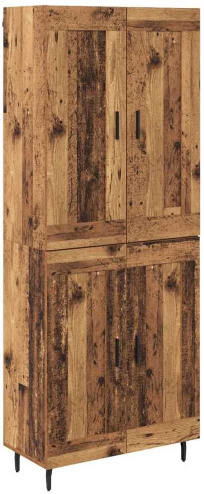 Aukštas spintelė 2 vnt. Senas medis 69,5 x 34 x 180 cm