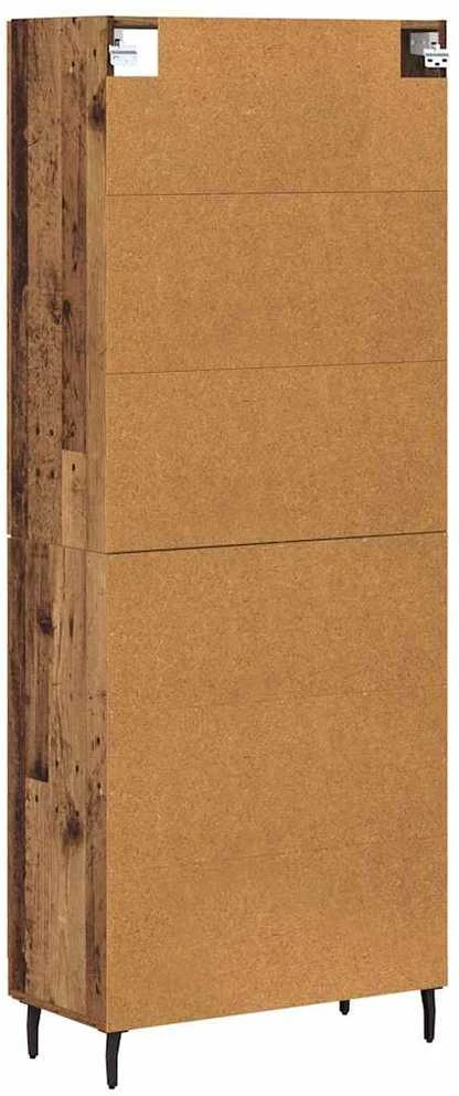 Aukštas spintelė 2 vnt. Senas medis 69,5 x 34 x 180 cm