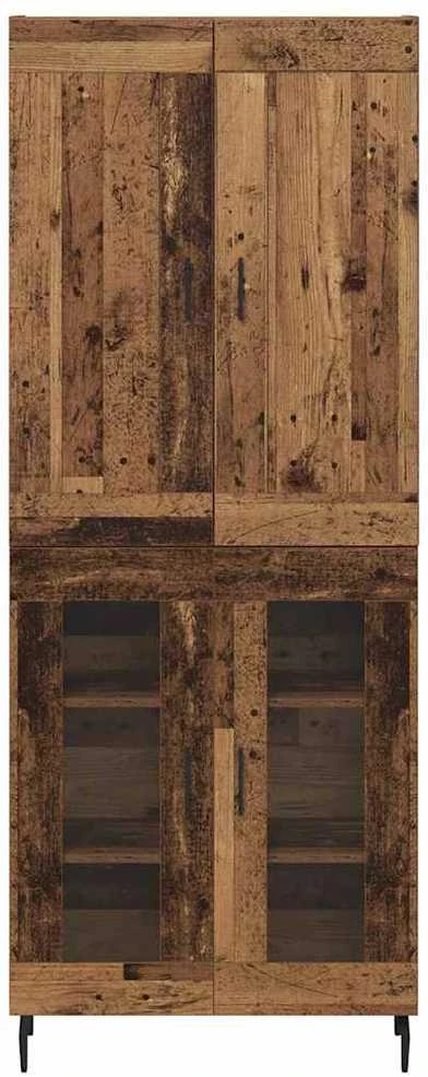 Aukštas spintelė 2 vnt. Senas medis 69,5 x 34 x 180 cm