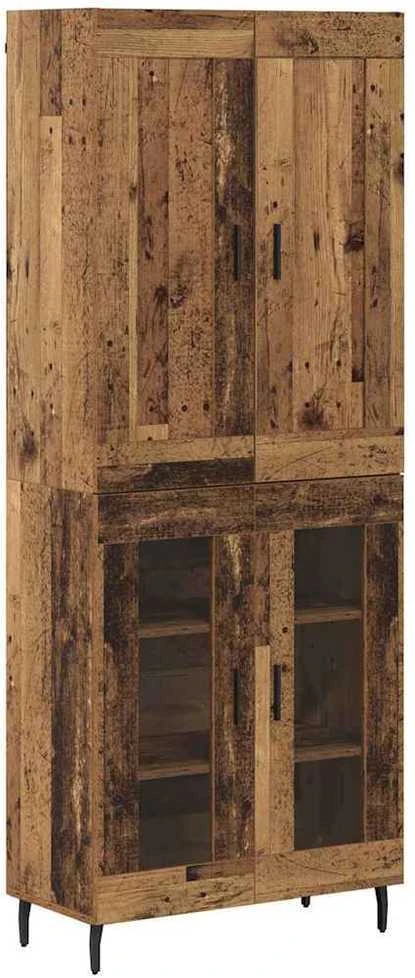 Aukštas spintelė 2 vnt. Senas medis 69,5 x 34 x 180 cm