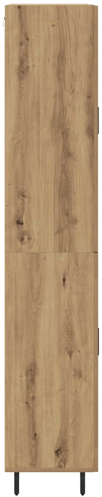 Aukštas spintelė 2 vnt. Amatininkų ąžuolas 69,5 x 34 x 180 cm