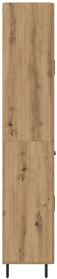 Aukštas spintelė 2 vnt. Amatininkų ąžuolas 69,5 x 34 x 180 cm