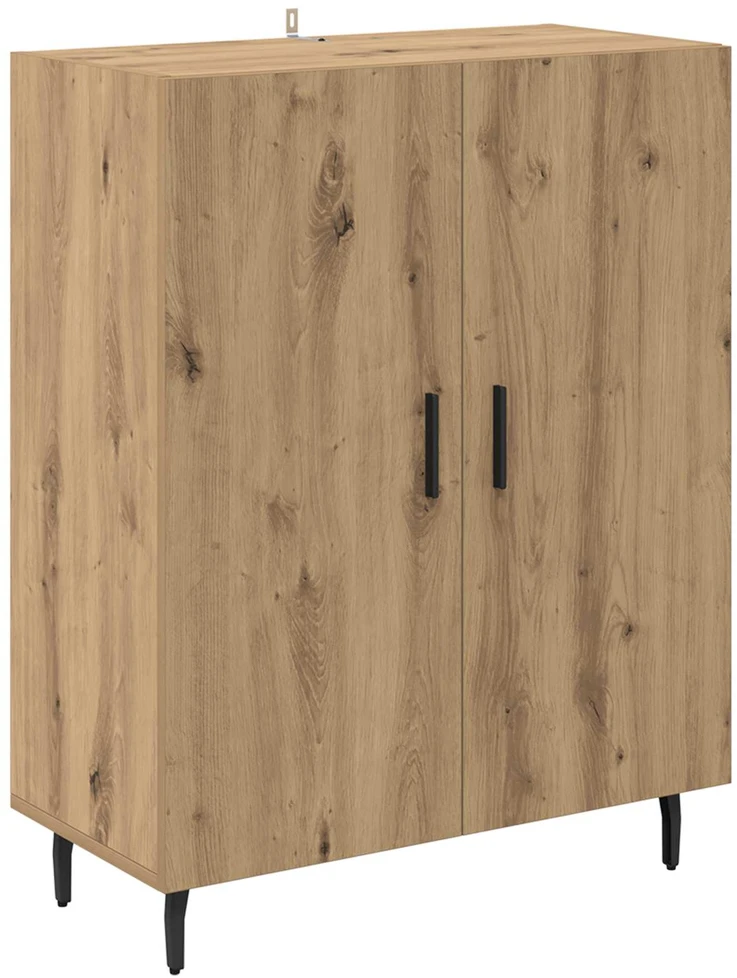 Aukštas spintelė 2 vnt. Amatininkų ąžuolas 69,5 x 32,5 x 180 cm