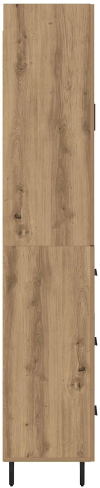 Aukštas spintelė 2 vnt. Amatininkų ąžuolas 69,5 x 34 x 180 cm