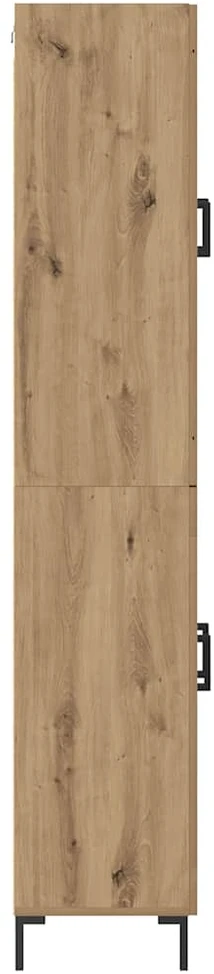 Aukštas spintelė 2 vnt. Amatininkų ąžuolas 69,5 x 34 x 180 cm