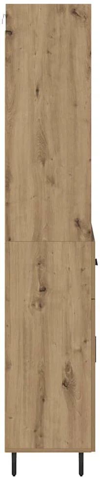 Aukštas spintelė 2 vnt. Amatininkų ąžuolas 69,5 x 32,5 x 180 cm
