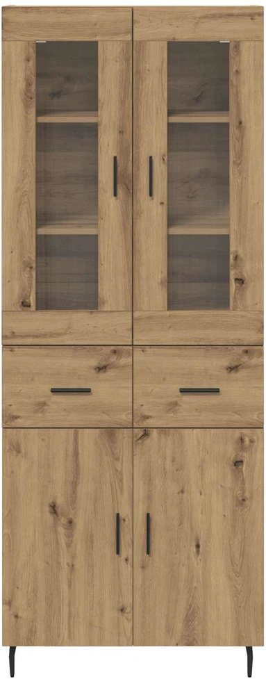 Aukštas spintelė 2 vnt. Amatininkų ąžuolas 69,5 x 34 x 180 cm