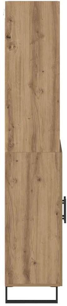 Aukštas spintelė 2 vnt. Amatininkų ąžuolas 69,5 x 34 x 180 cm