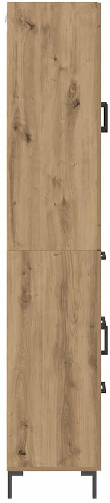 Aukštas spintelė 2 vnt. Amatininkų ąžuolas 69,5 x 34 x 180 cm