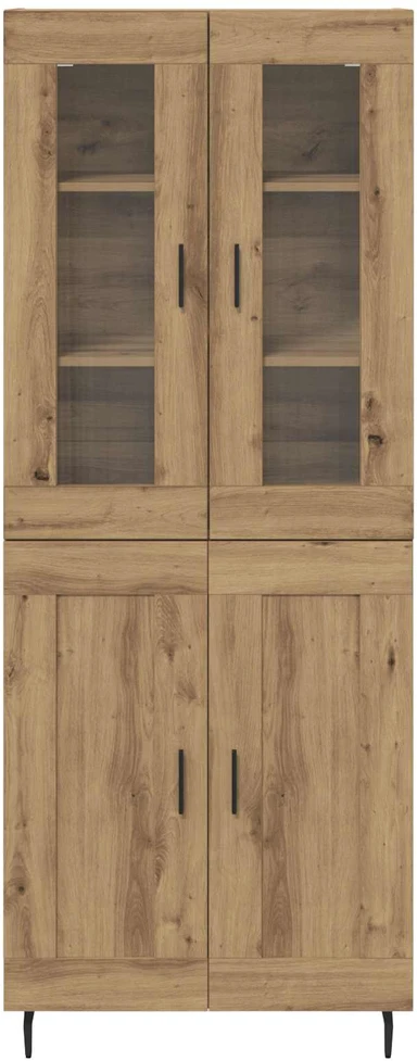 Aukštas spintelė 2 vnt. Amatininkų ąžuolas 69,5 x 34 x 180 cm