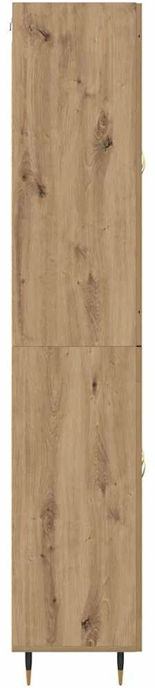 Aukštas spintelė 2 vnt. Amatininkų ąžuolas 69,5 x 34 x 180 cm