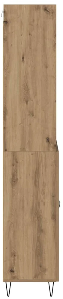 Aukštas spintelė 2 vnt. Amatininkų ąžuolas 69,5 x 34 x 180 cm