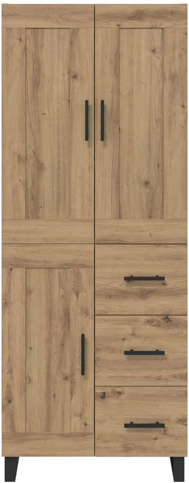 Aukštas spintelė 2 vnt. Amatininkų ąžuolas 69,5 x 34 x 180 cm