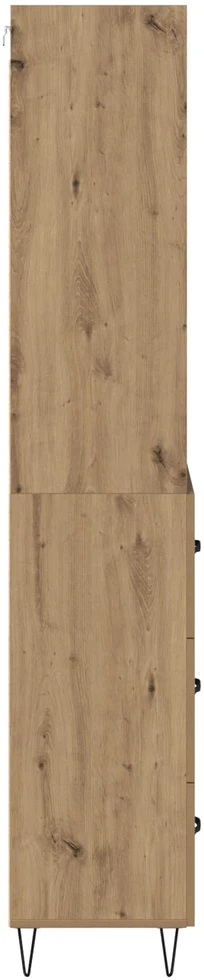 Aukštas spintelė 2 vnt. Amatininkų ąžuolas 69,5 x 34 x 180 cm