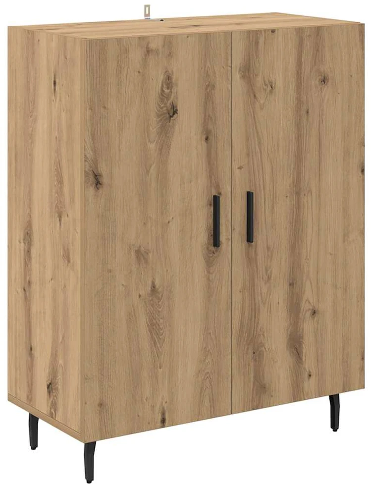 Aukštas spintelė 2 vnt. Amatininkų ąžuolas 69,5 x 34 x 180 cm