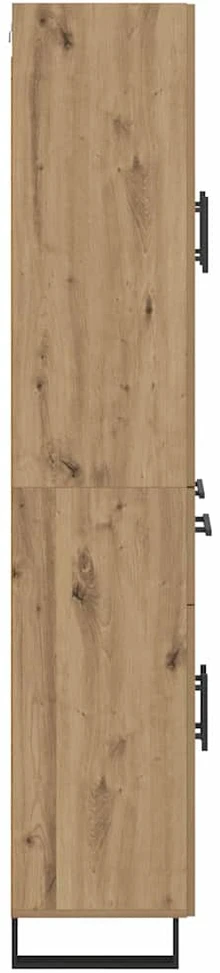 Aukštas spintelė 2 vnt. Amatininkų ąžuolas 69,5 x 34 x 180 cm